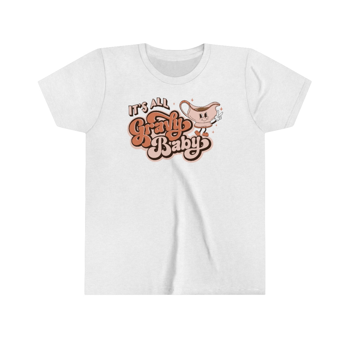 It's All Gravy Baby Kids T-Shirt - Bella+Canvas