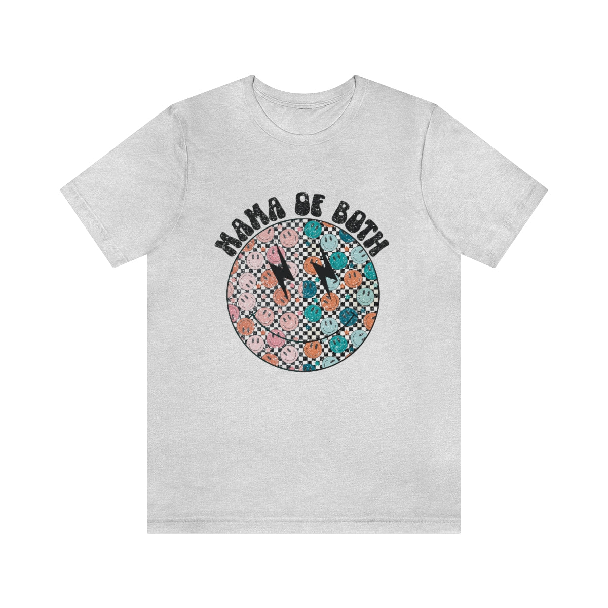 Mama of Both Adult T-Shirt - Bella+Canvas